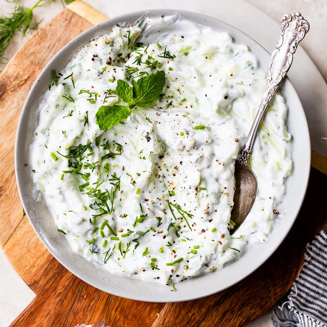 Homemade Tzatziki Sauce Recipe