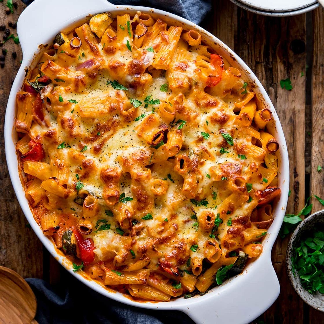 Vegetable Pasta Bake Recipe