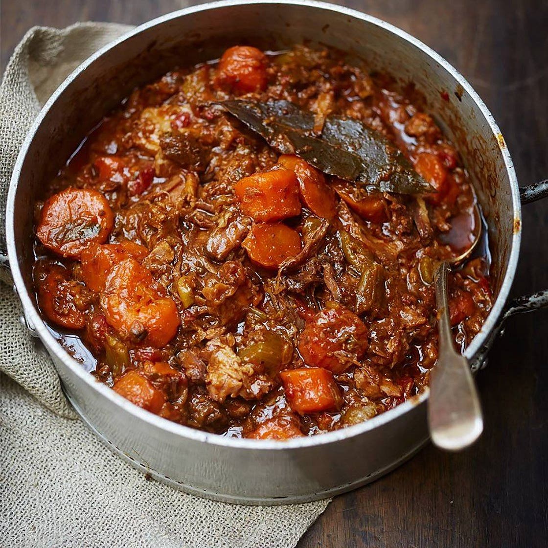 Insanely good oxtail stew