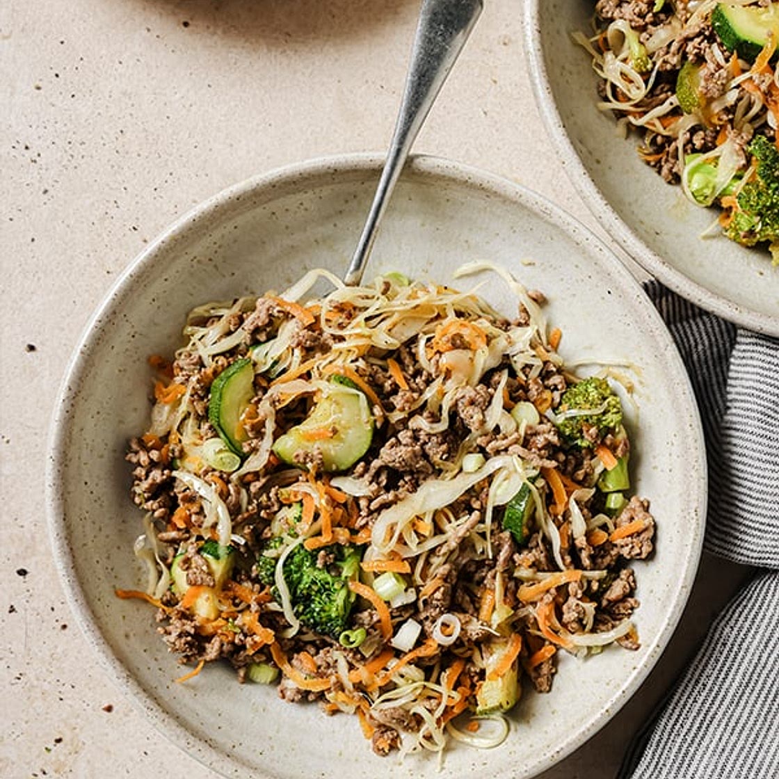 Ground Beef Stir Fry (Paleo, Whole30, AIP)