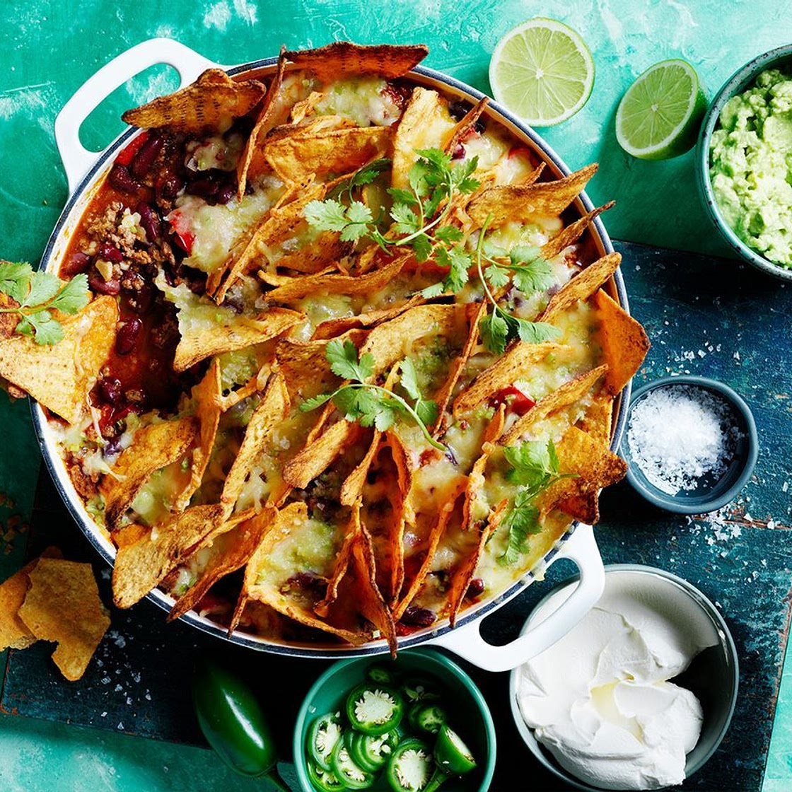 Matt Preston's chilli con carne nachos