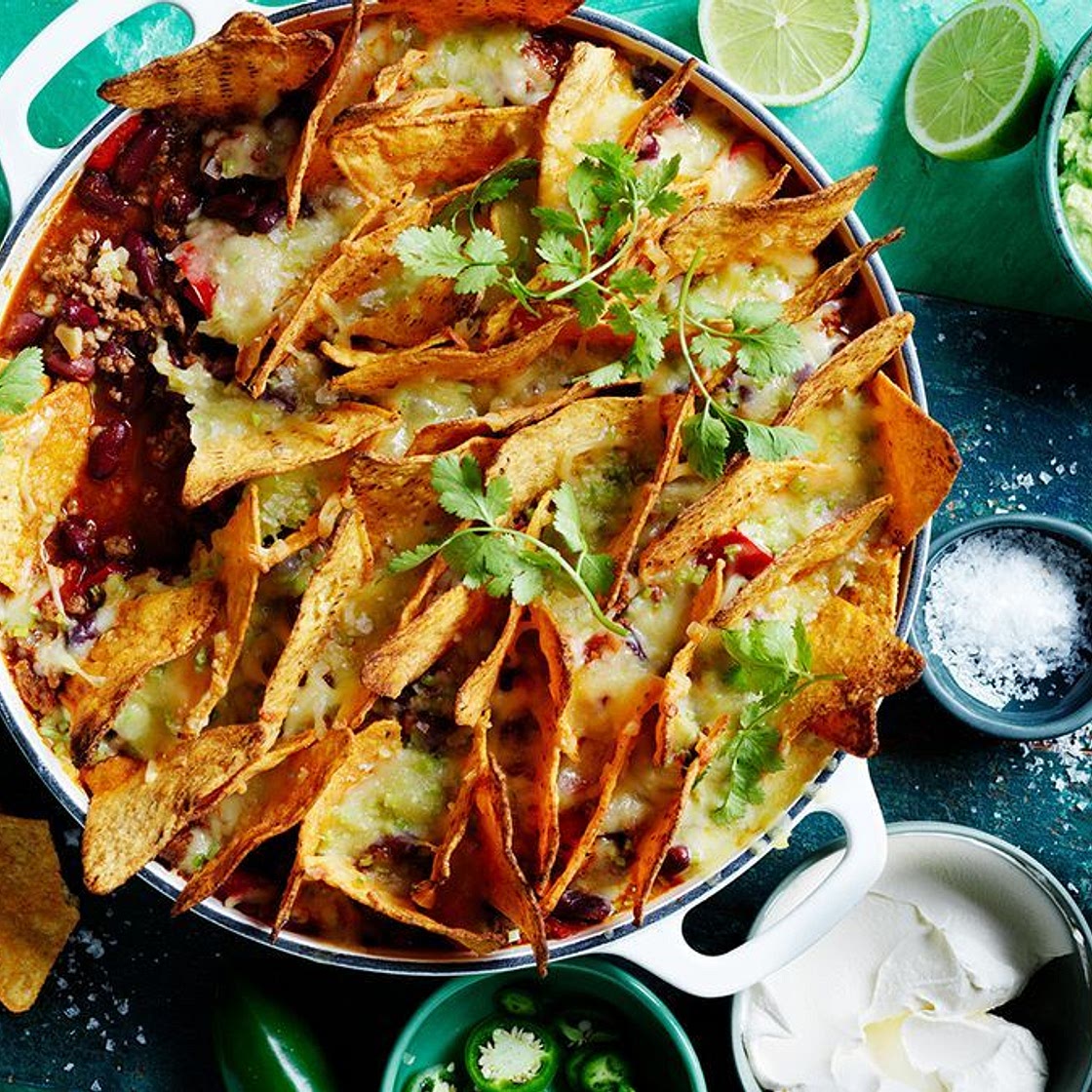Matt Preston's chilli con carne nachos