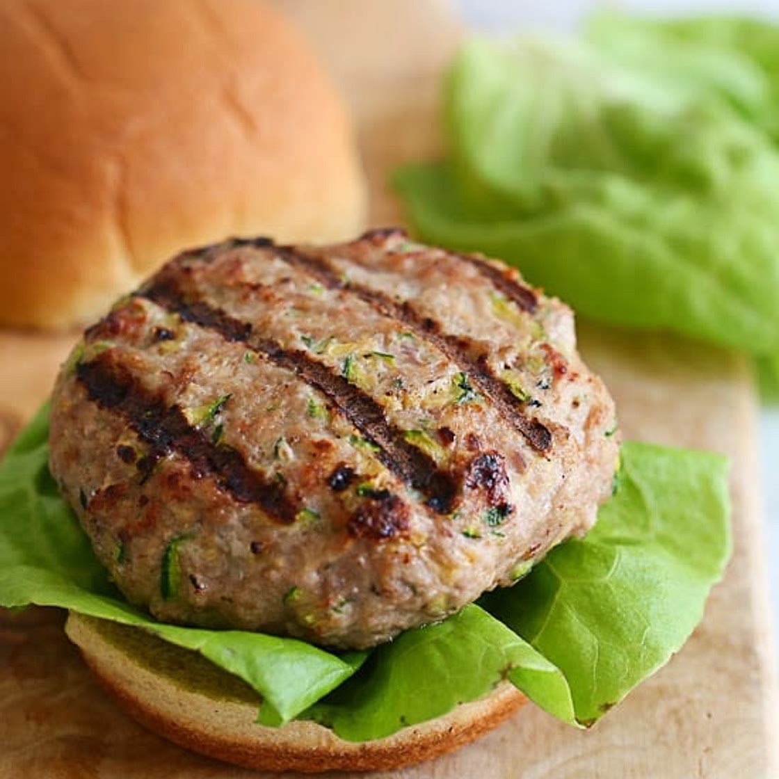 Turkey Burgers with Zucchini