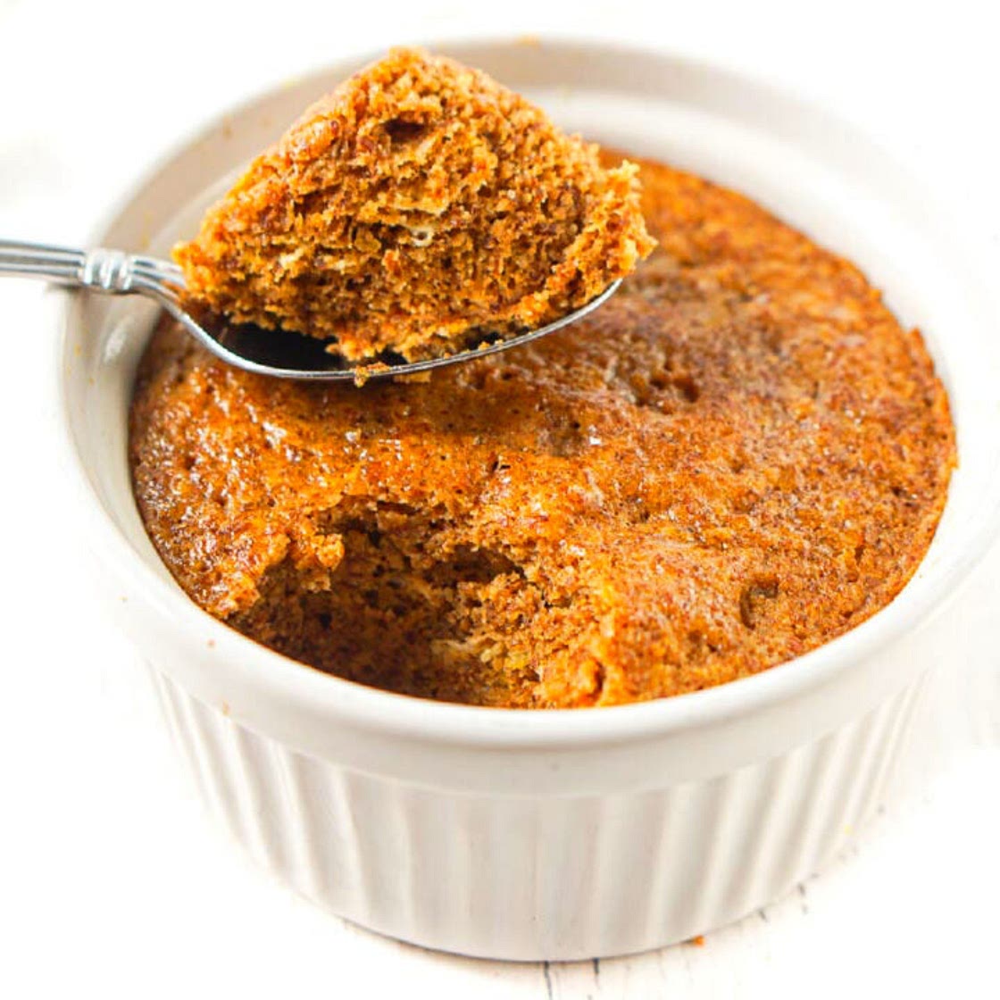 Healthy Pumpkin Mug Cake Recipe