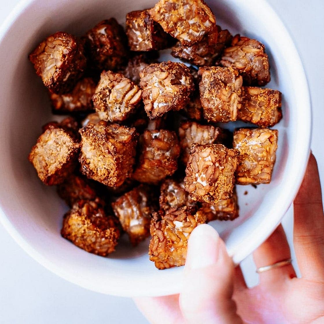 Crispy Air Fryer Tempeh