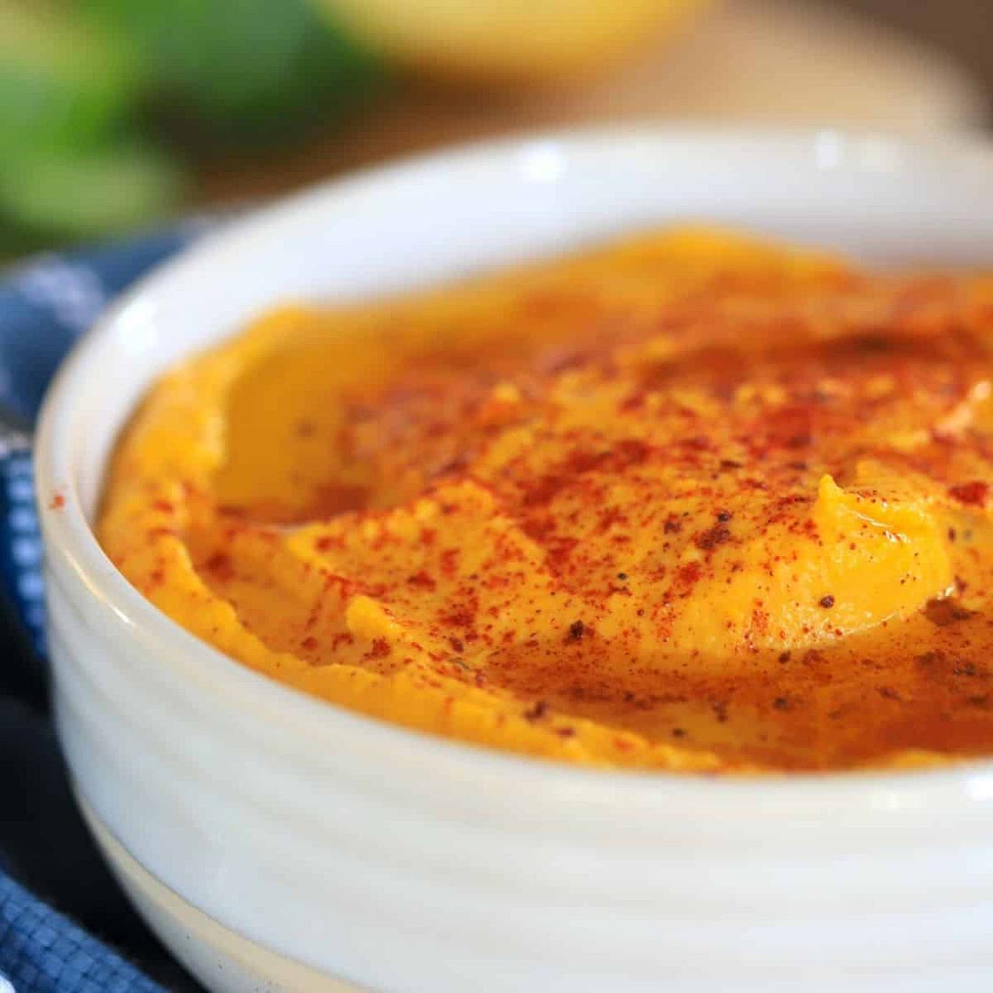 Low Carb Roasted Kabocha Hummus