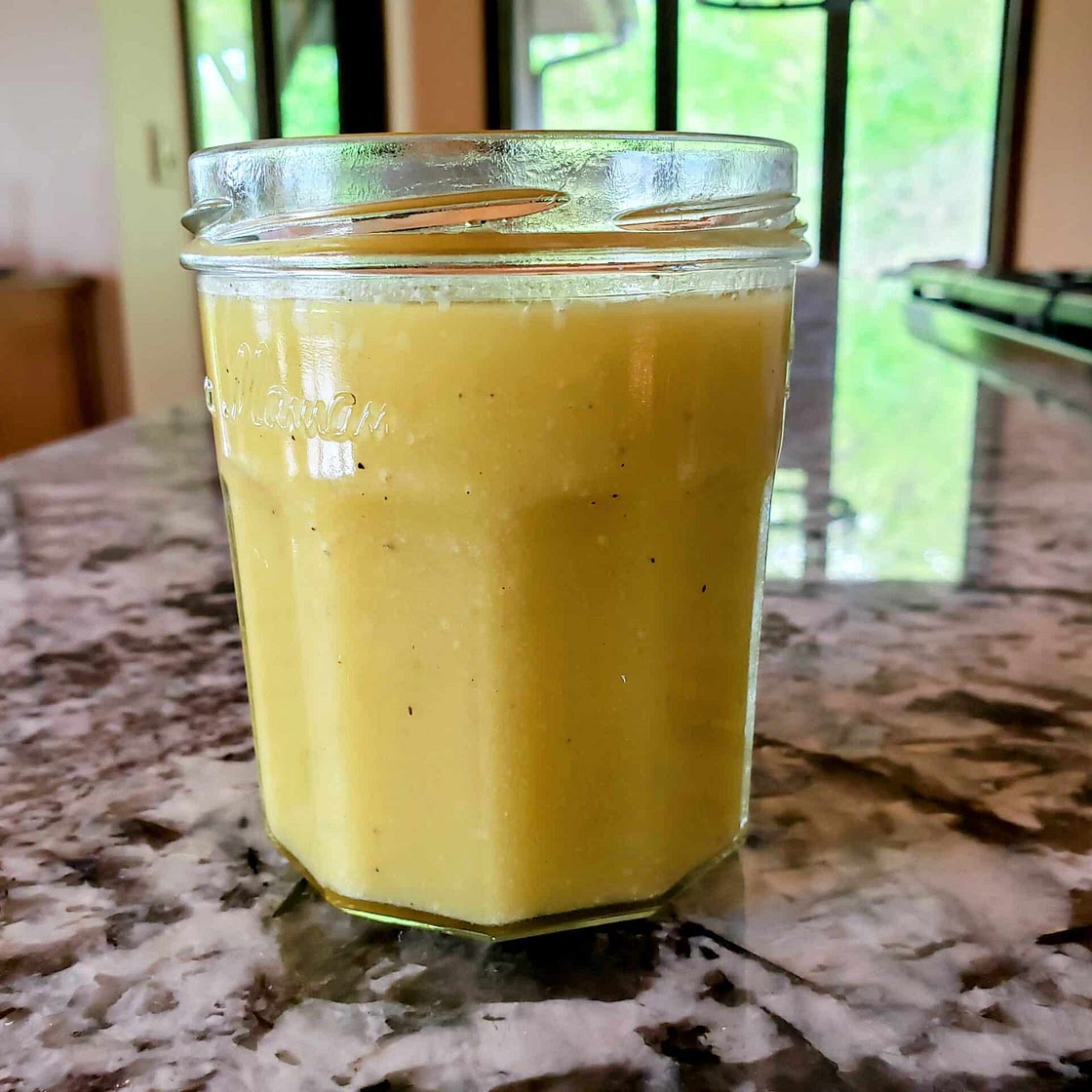 Lemon balsamic dressing