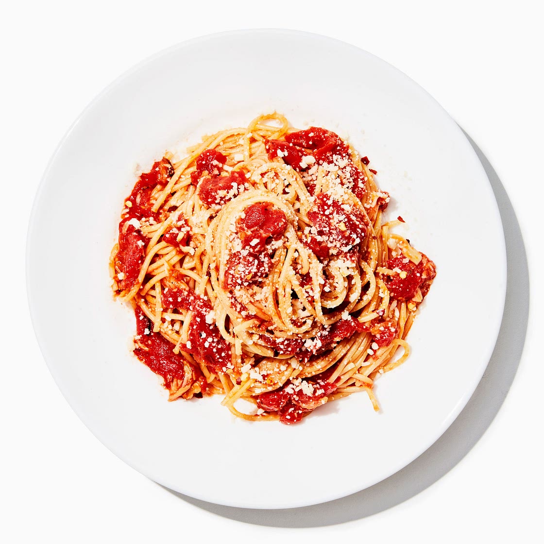 Bucatini with Butter-Roasted Tomato Sauce