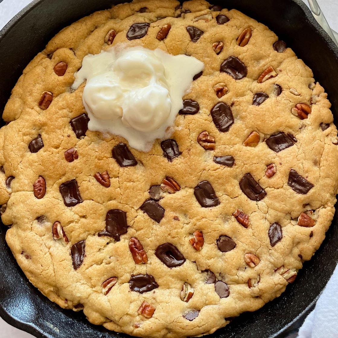 Vegan Skillet Cookie