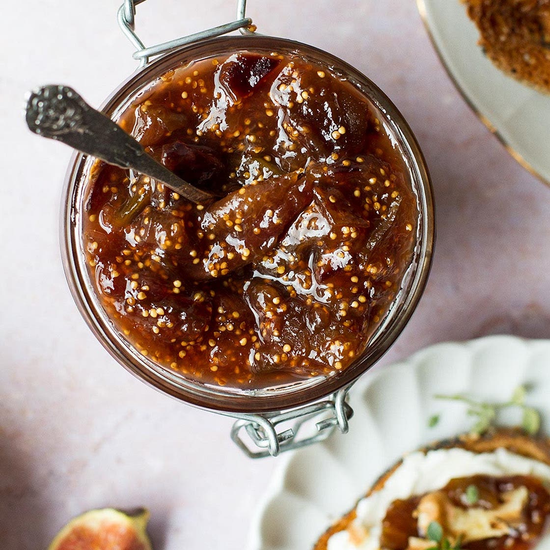 Small Batch Fig Jam (No Canning!)