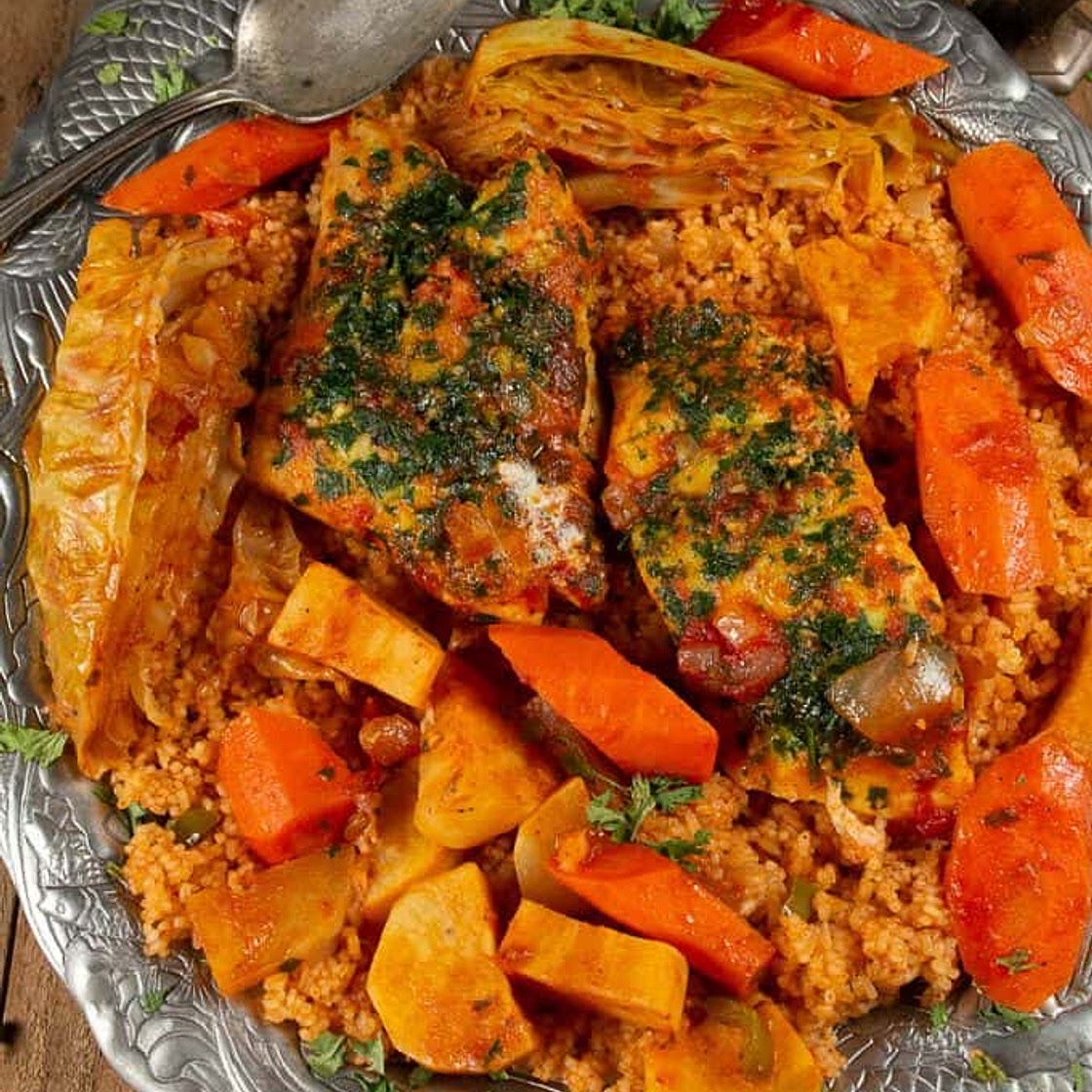 Thieboudienne The national dish of Senegal