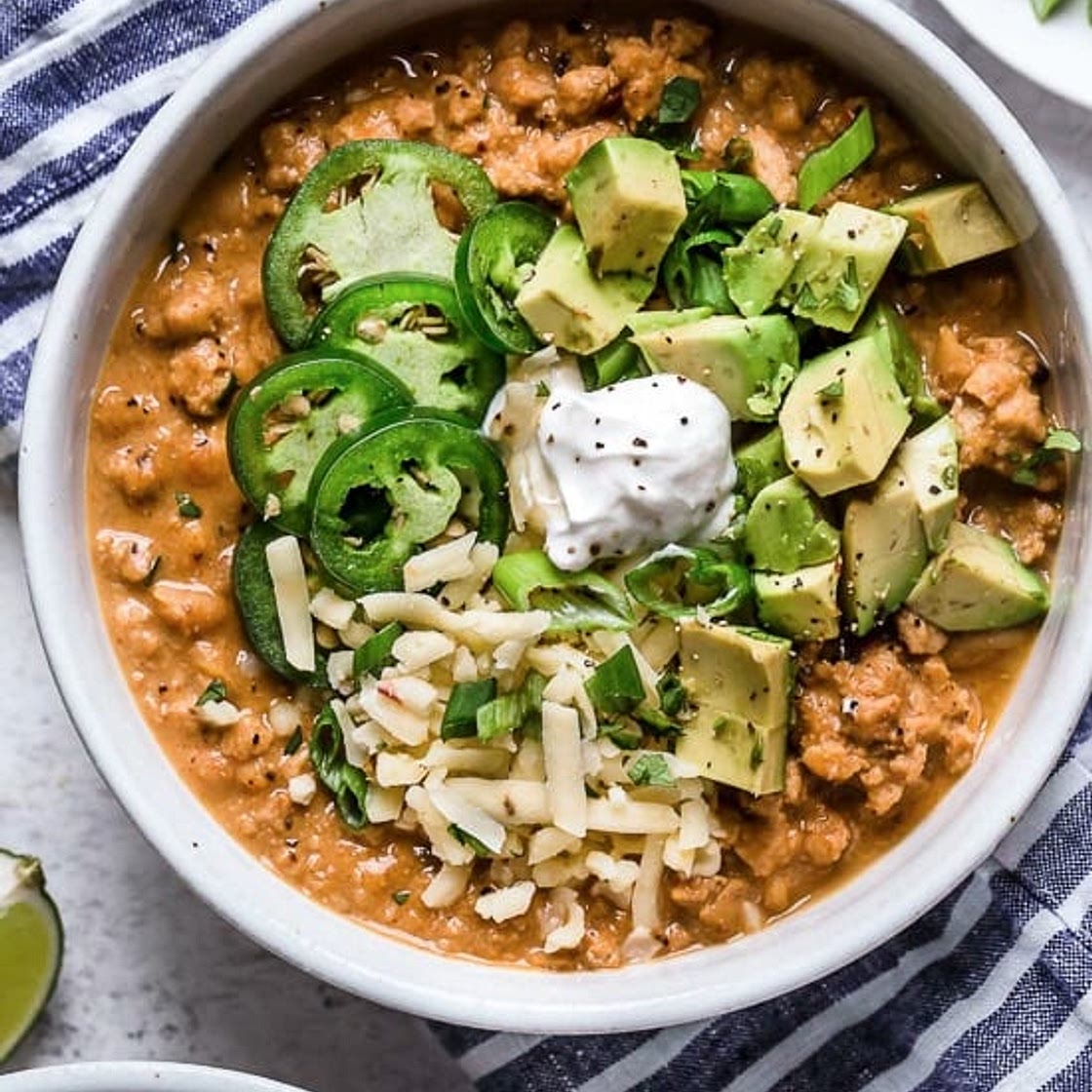 White Bean Turkey Chili
