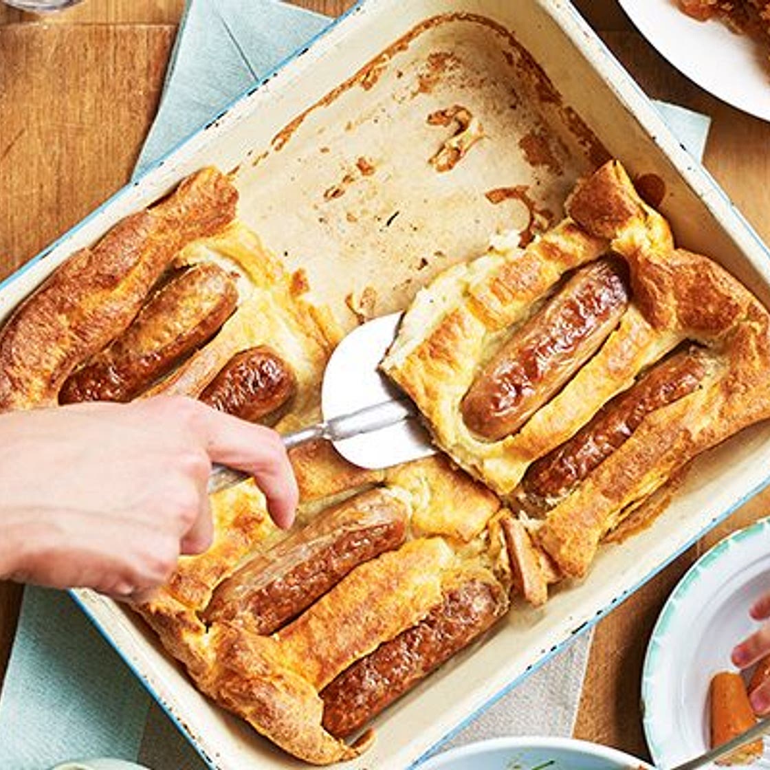 Veggie toad-in-the-hole