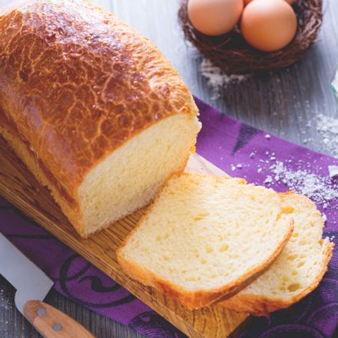 Pan brioche salato
