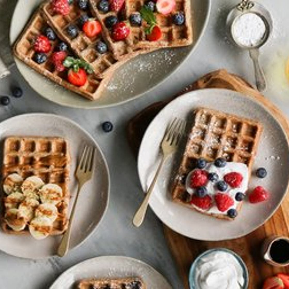 Vegan Breakfast Waffles