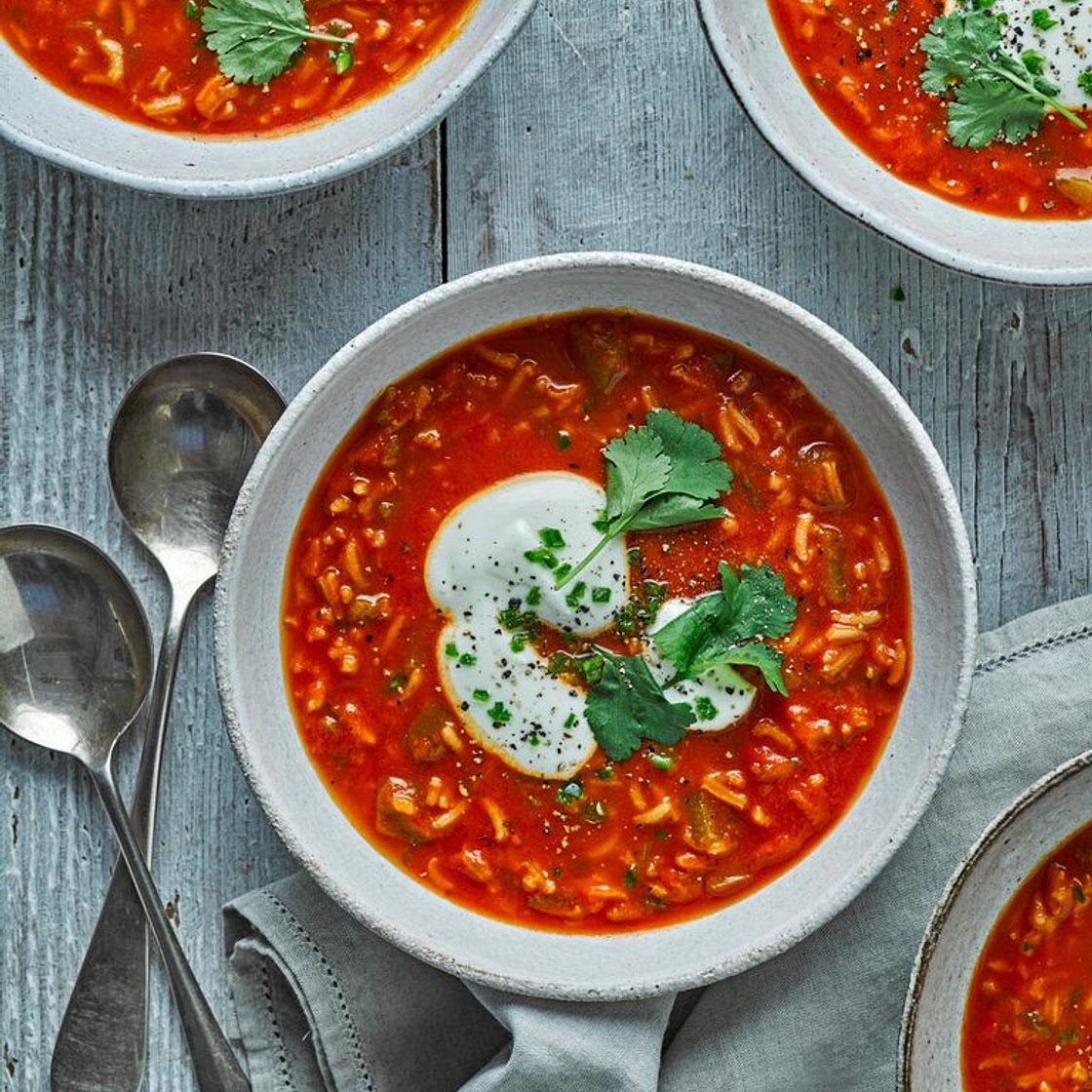 Spicy tomato soup
