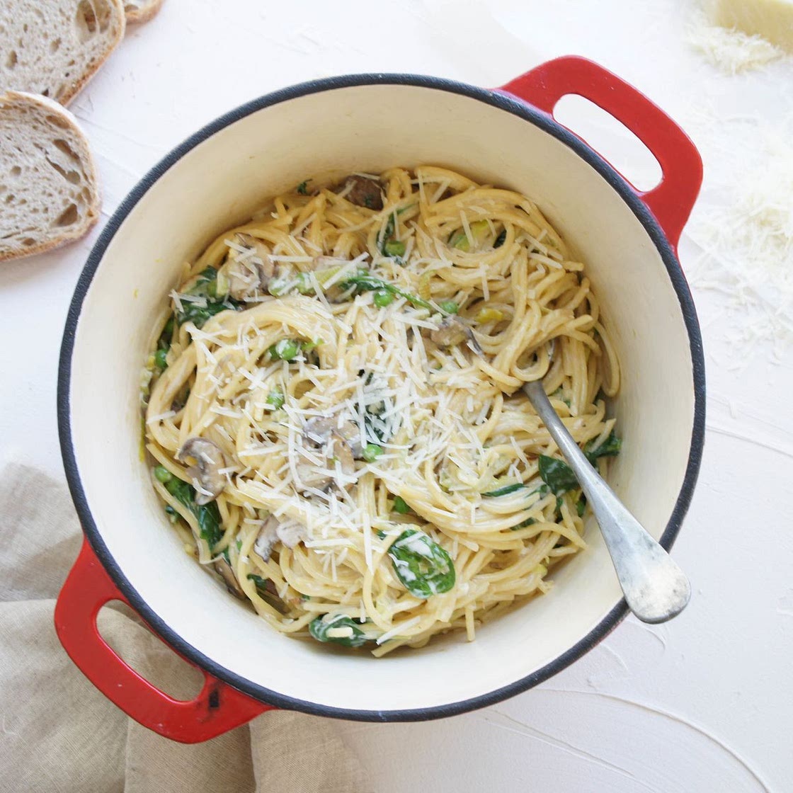One-Pot Creamy Vegetable Pasta recipe