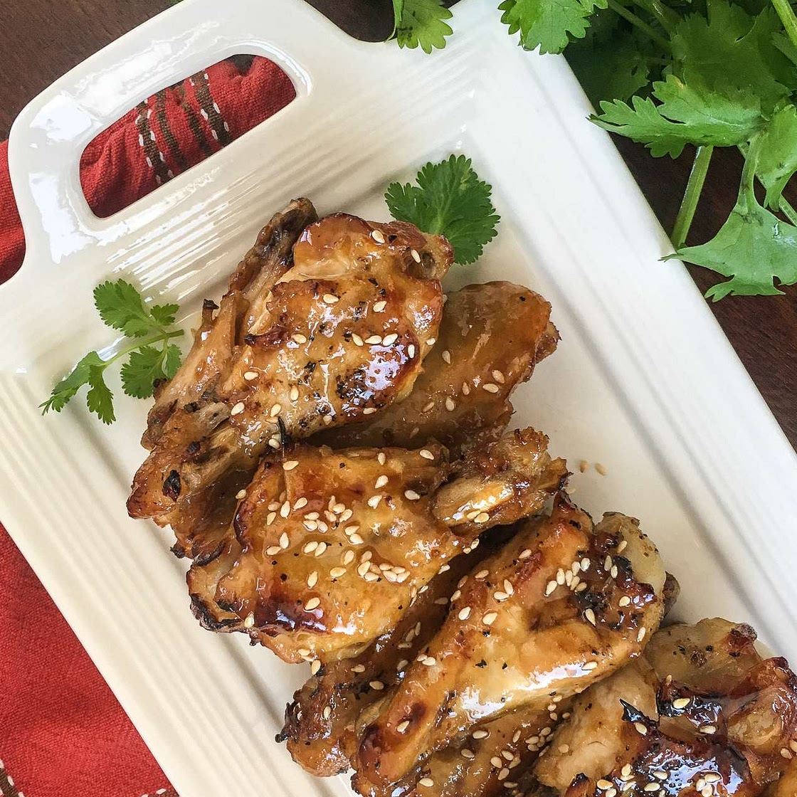 Honey Garlic Chicken Wings
