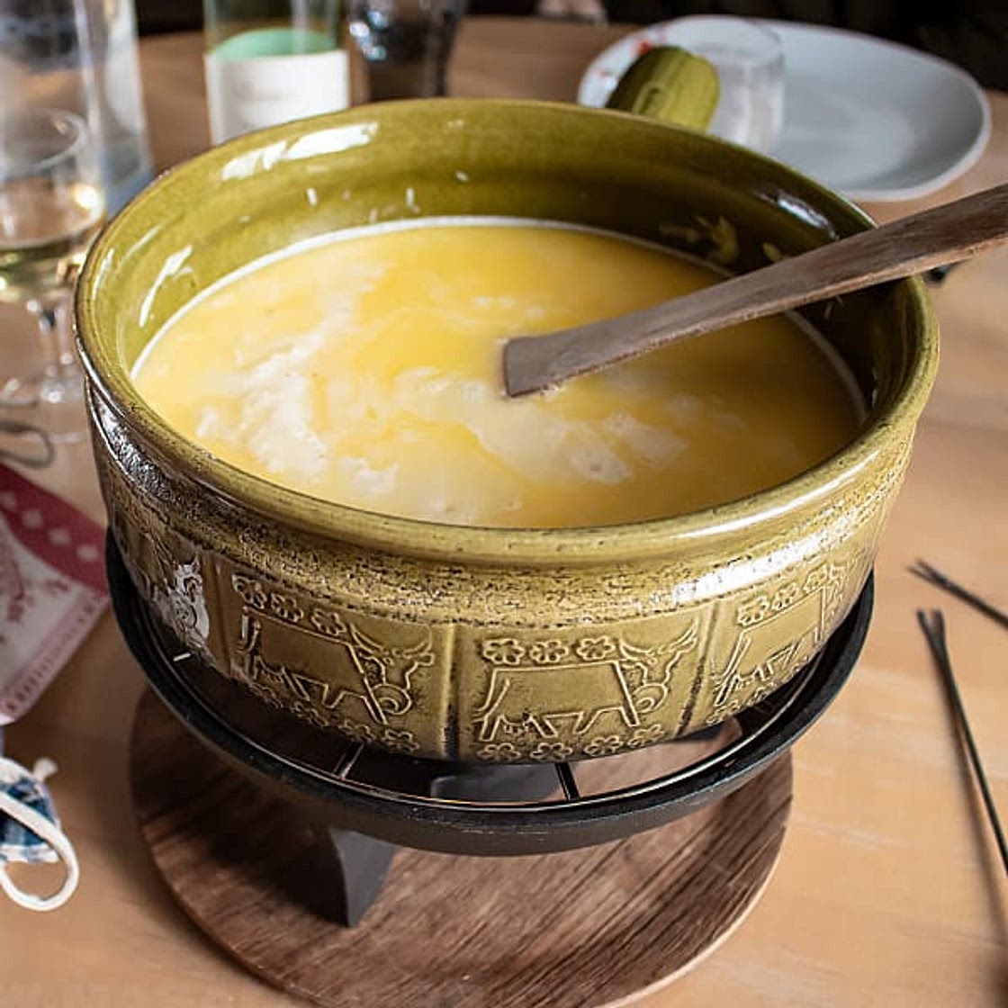 Swiss Cheese Fondue Recipe