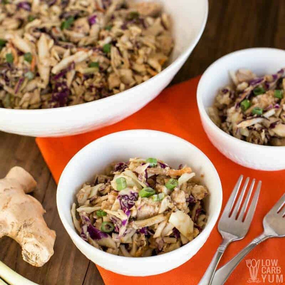 Easy Thai Chicken Salad with Canned Chicken
