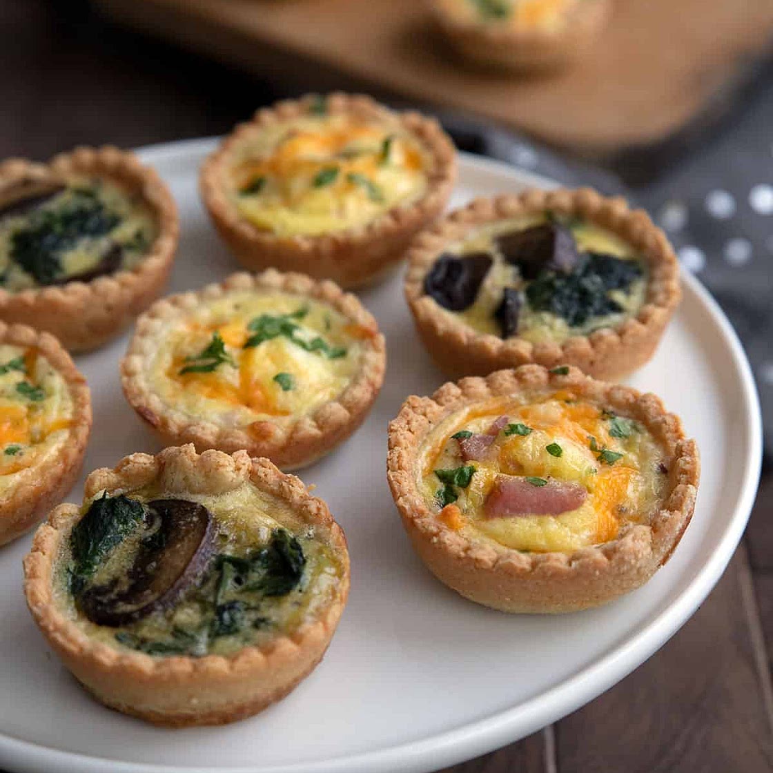 Mini Keto Quiche Recipe