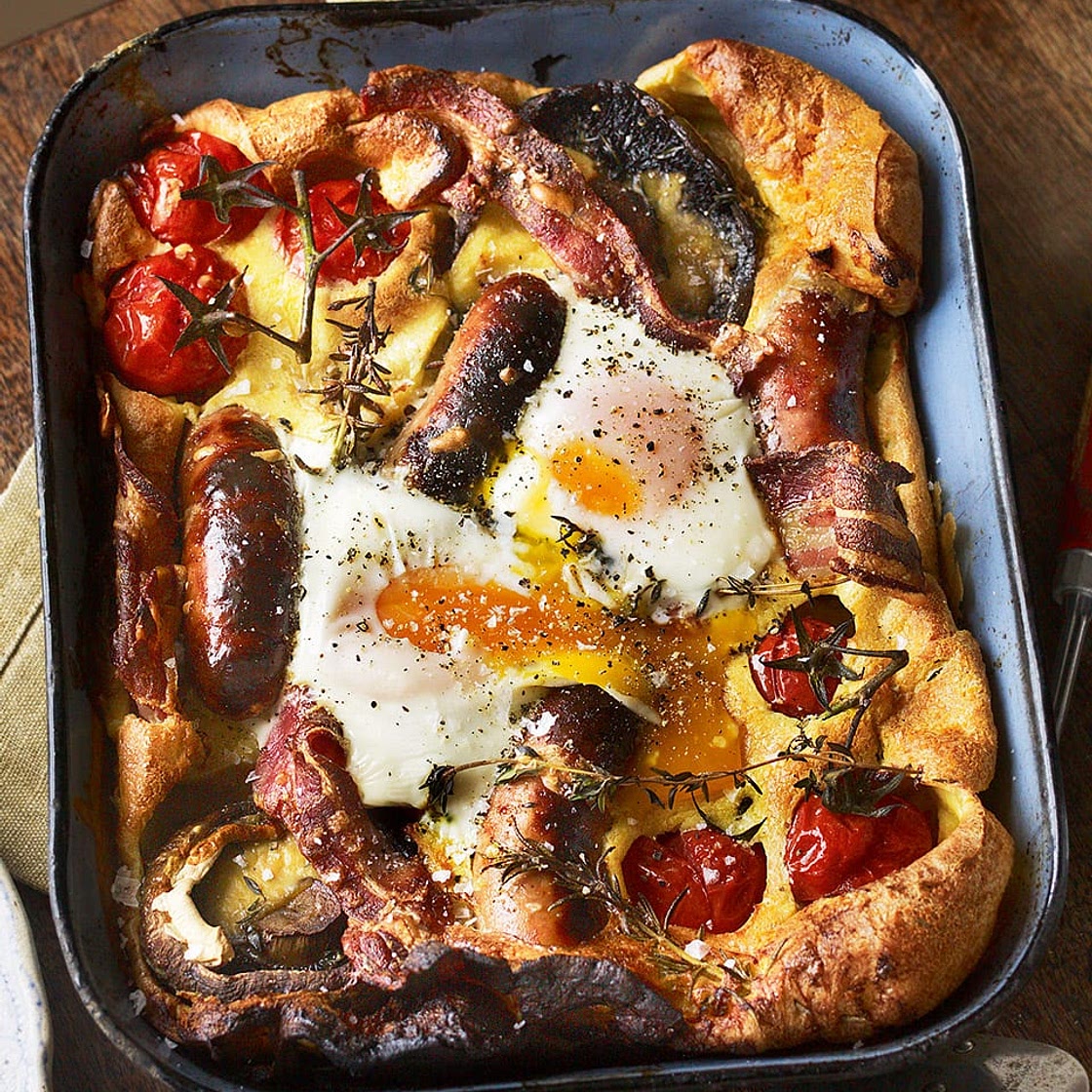 Big breakfast Yorkshire pudding