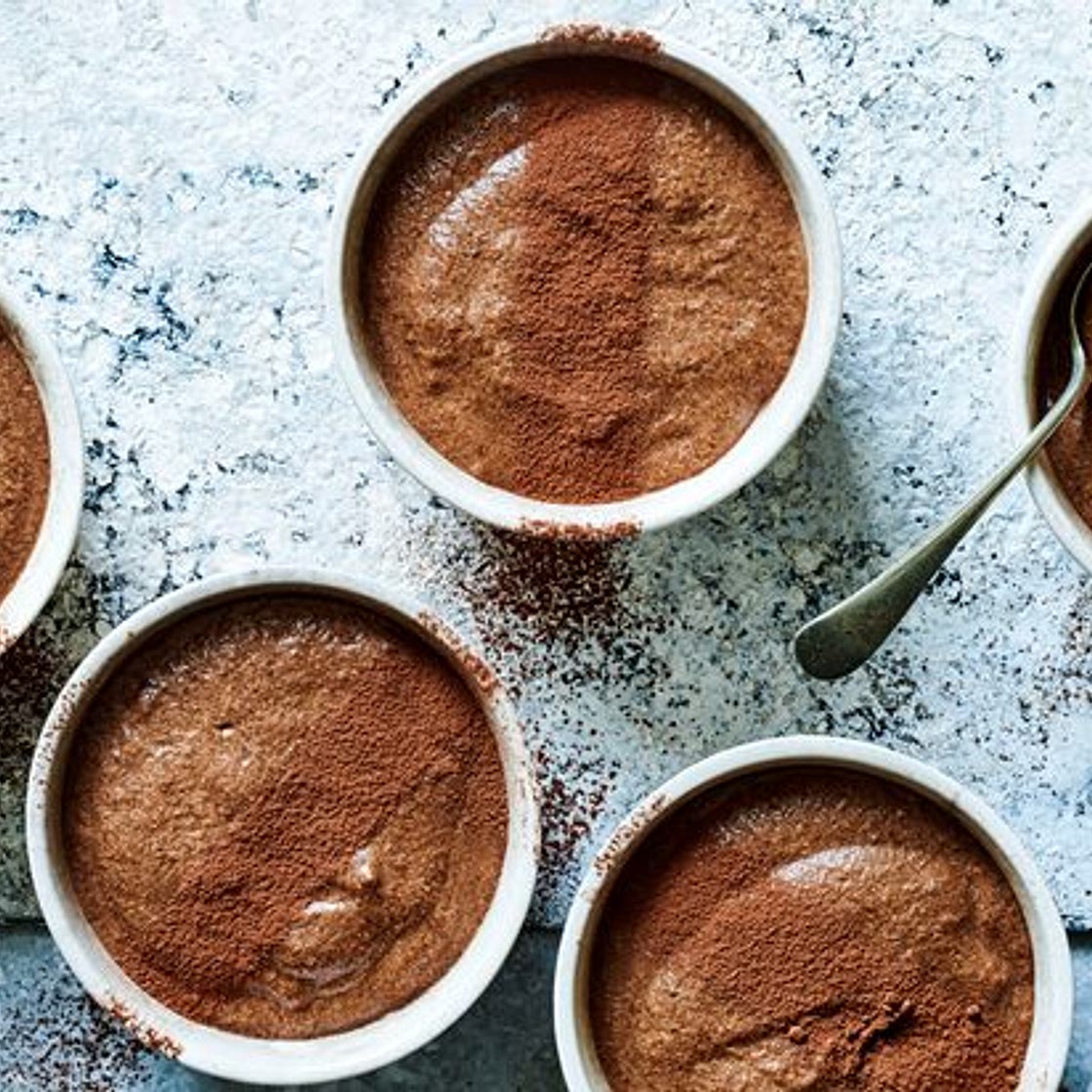 Affogato chocolate mousse