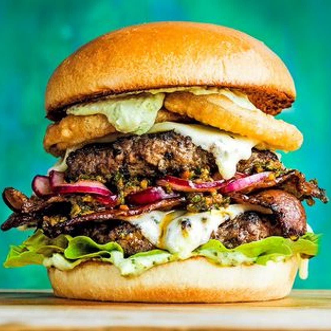 The Brazil grill burger