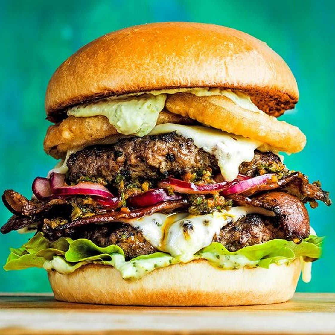 The Brazil grill burger