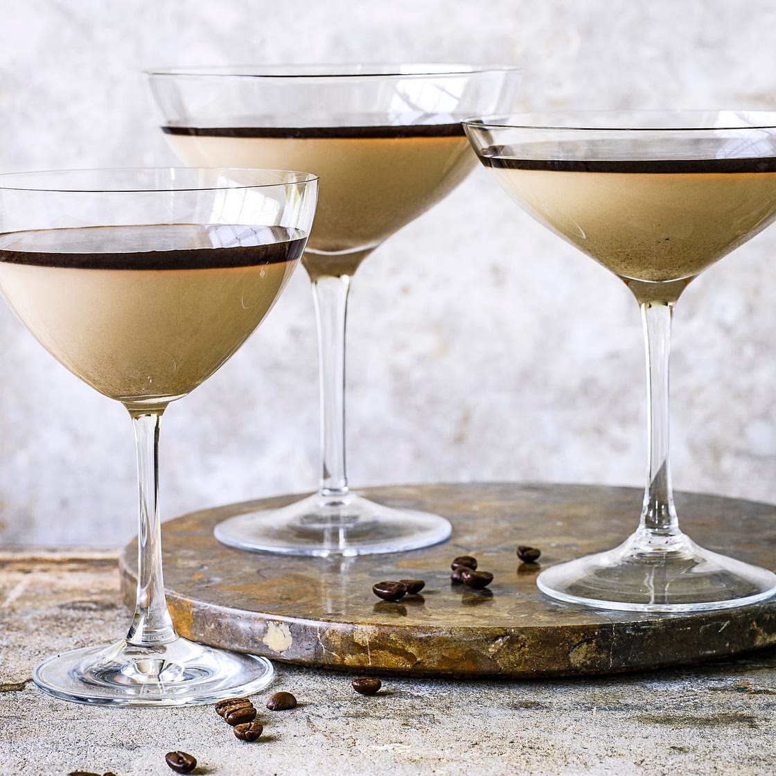 Espresso panna cotta