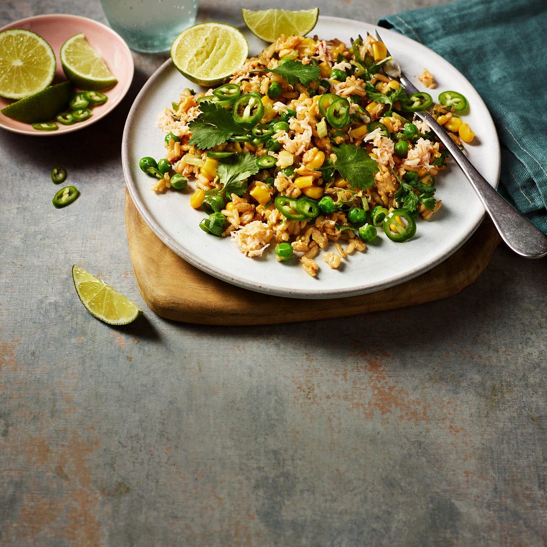 Healthy egg fried rice