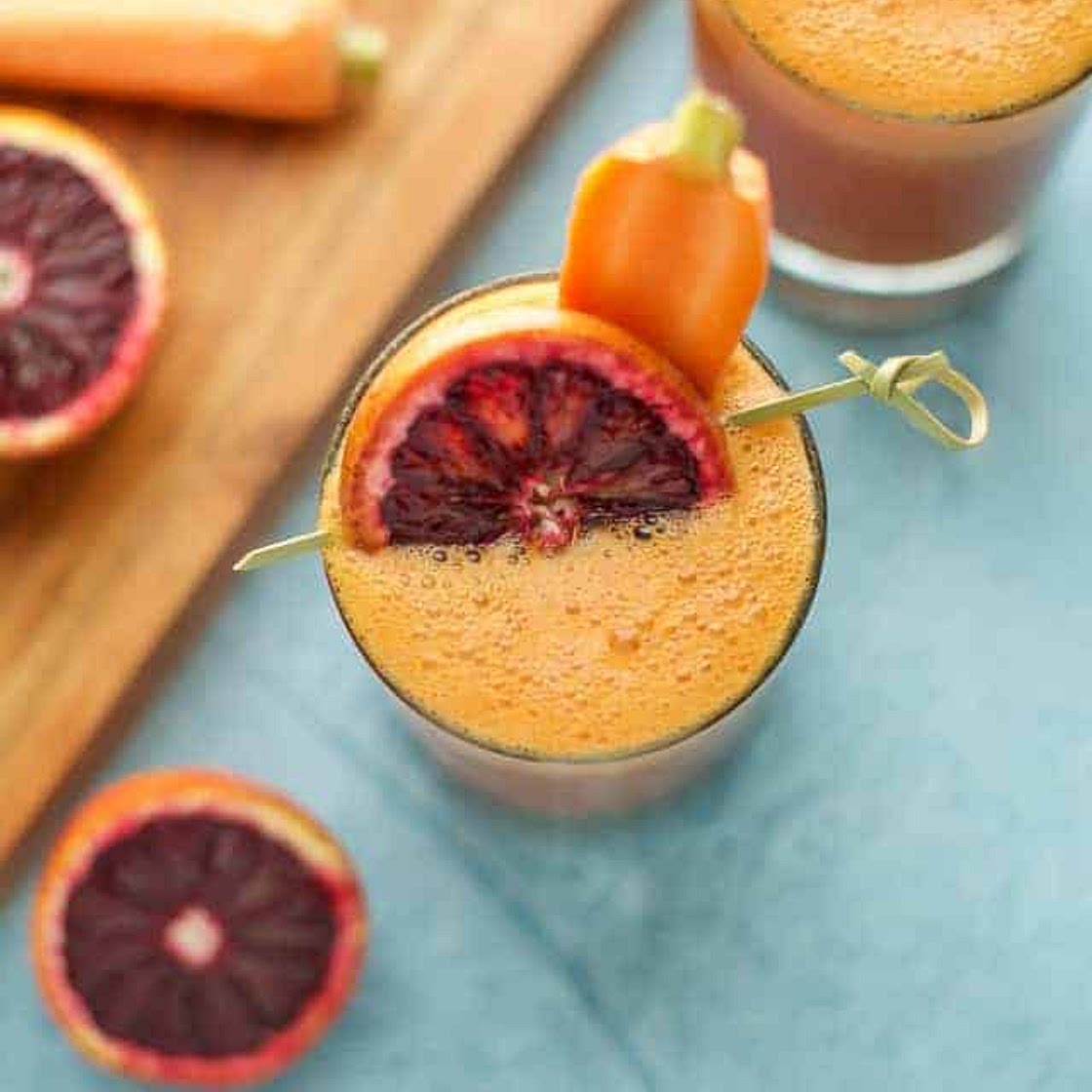 Blood Orange, Carrot and Turmeric Smoothie