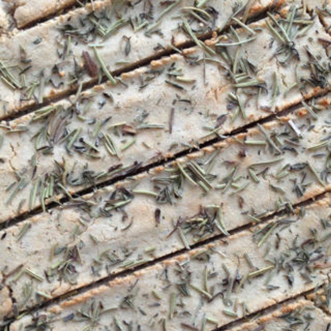 Paleo AIP Rosemary and Thyme Focaccia Bread