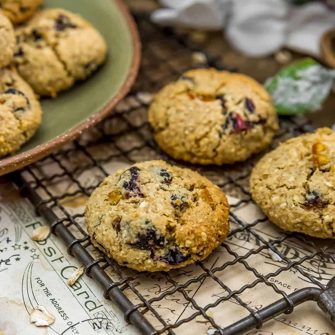 Orange Marmalade Cranberry Cookies