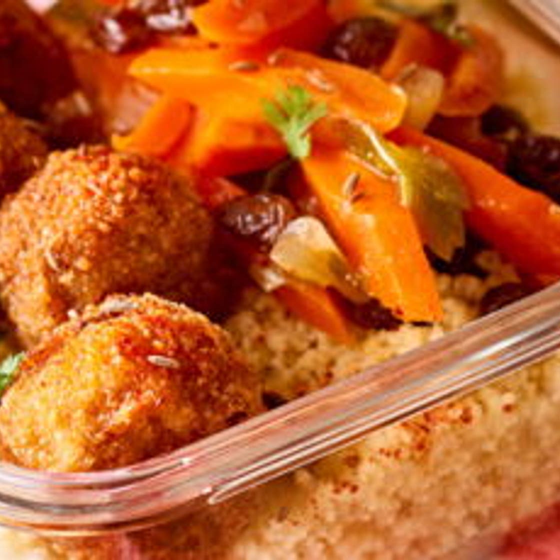 Boîte repas à l'orientale