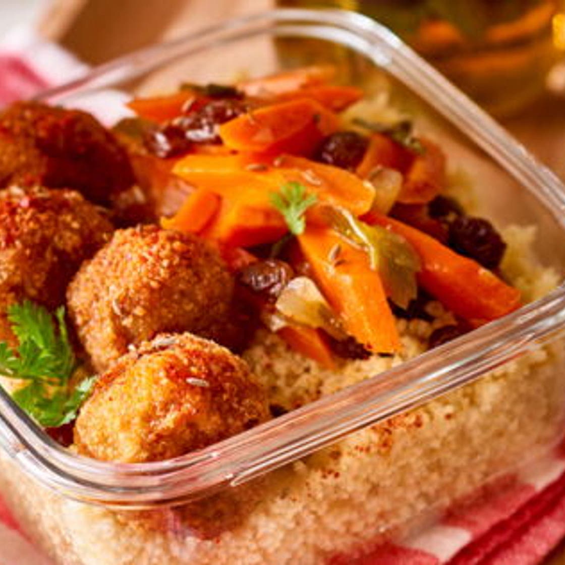 Boîte repas à l'orientale