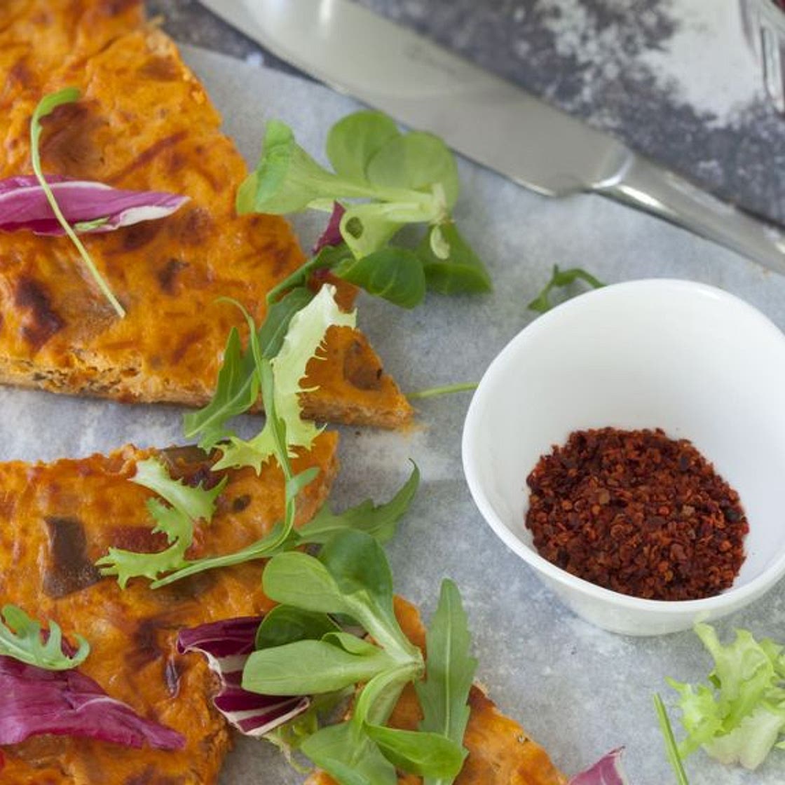 Quiche ratatouille et fromage blanc