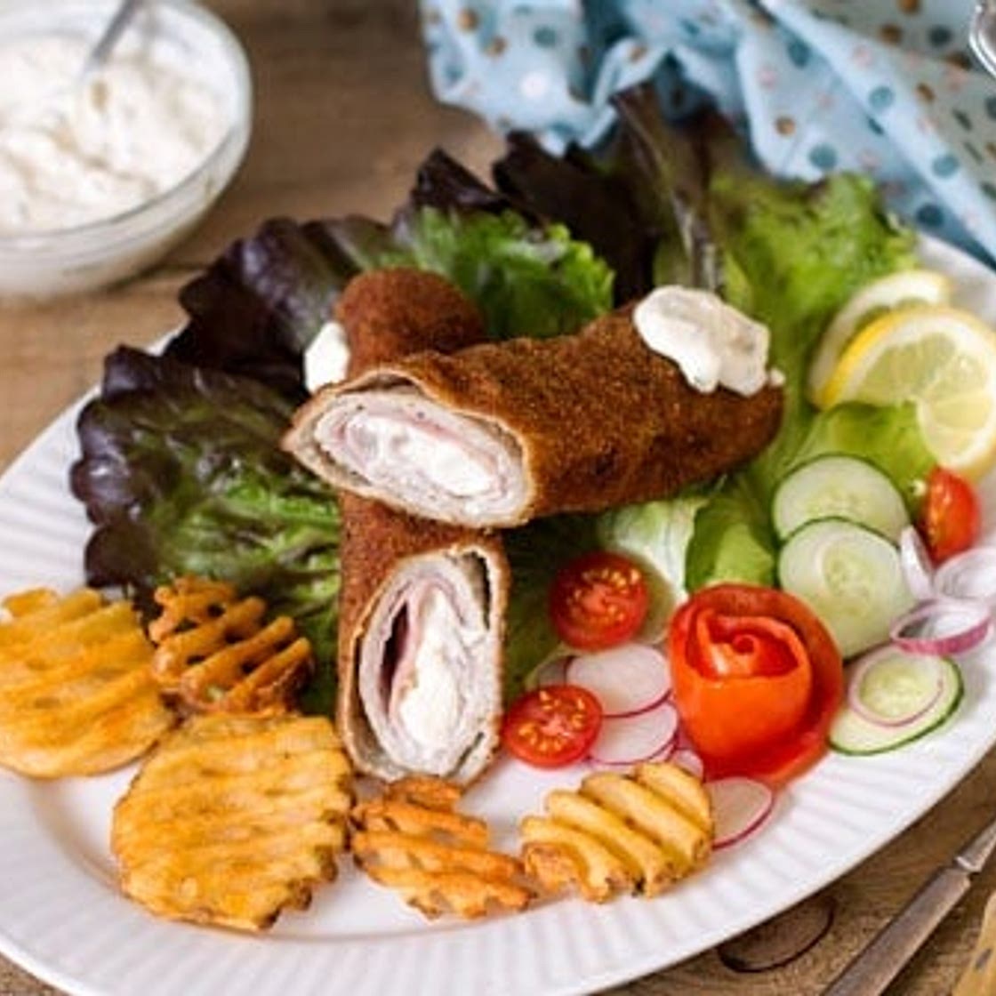 Karageorge Schnitzel – Serbian Famous Stuffed Cutlet Recipe