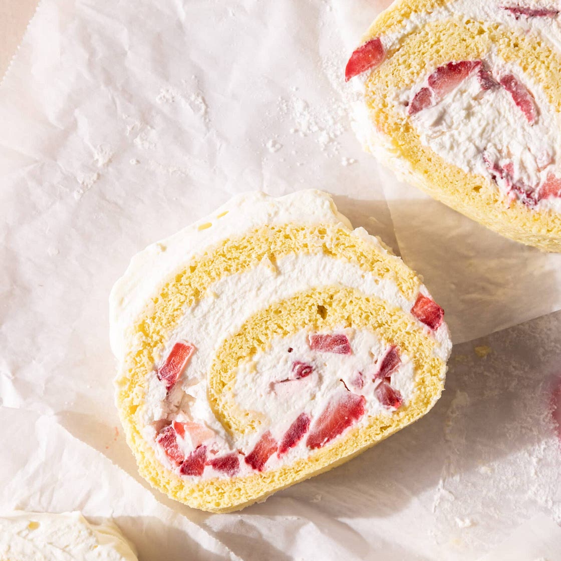 Strawberry Shortcake Roll | Erdbeerroulade