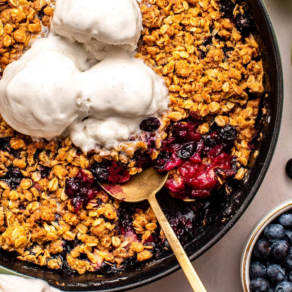 Apple Blueberry Crisp