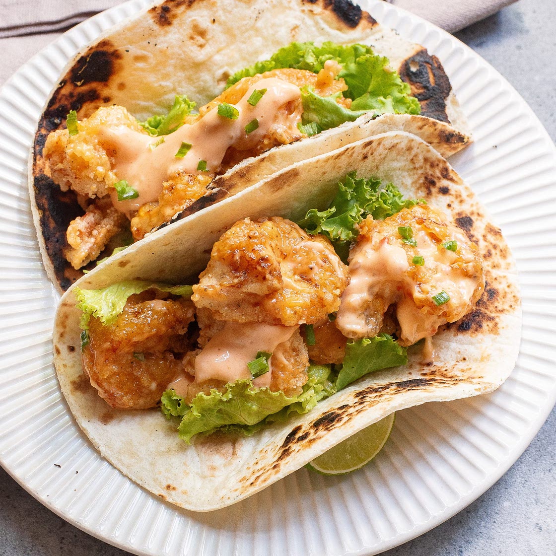 Dynamite Shrimp Tacos (Bang Bang Shrimp)