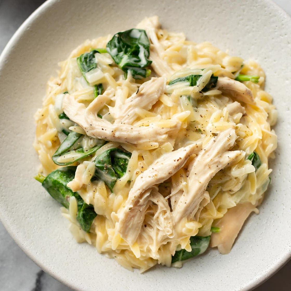 Lemon Chicken Orzo