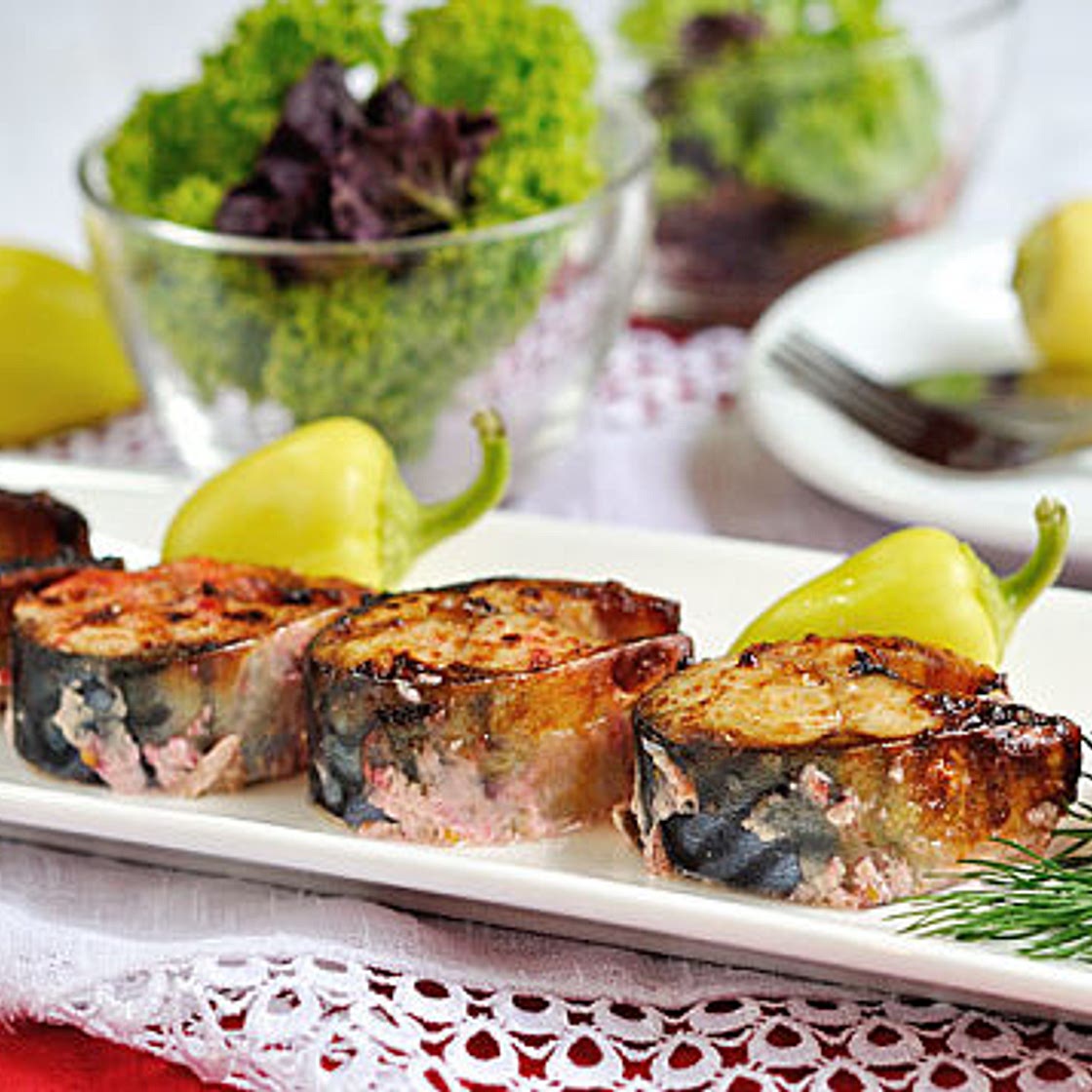 Запеченная скумбрия