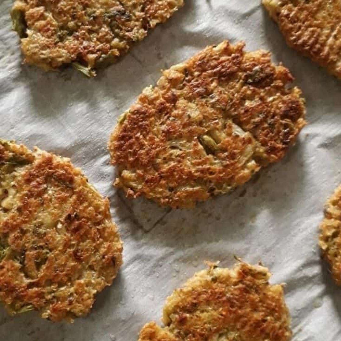 Vegan Cauliflower Hash Browns