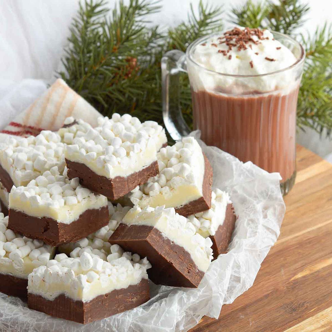 Microwave Hot Chocolate Fudge