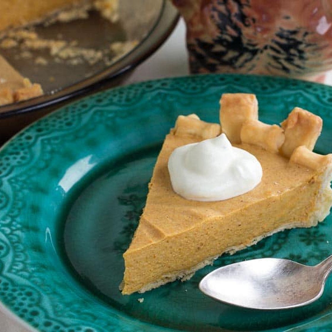 Low FODMAP Pumpkin Chiffon Pie