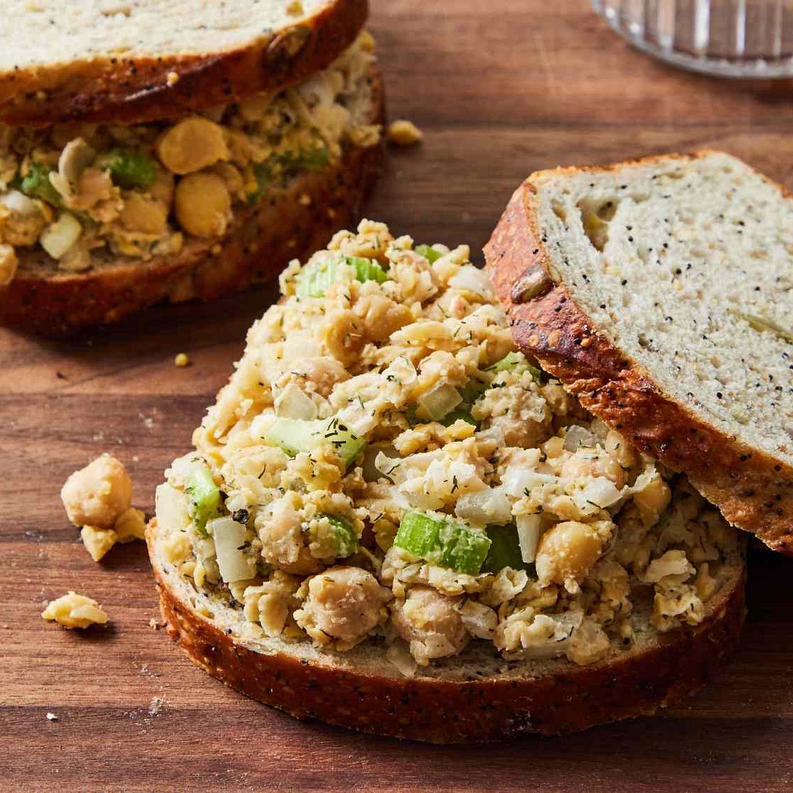 Vegetarian Chickpea Sandwich Filling
