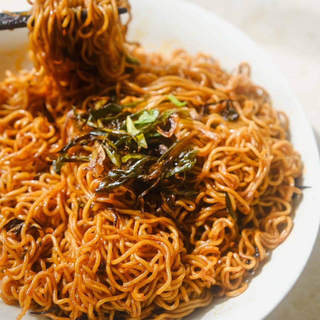 Scallion Oil Gochujang Noodles