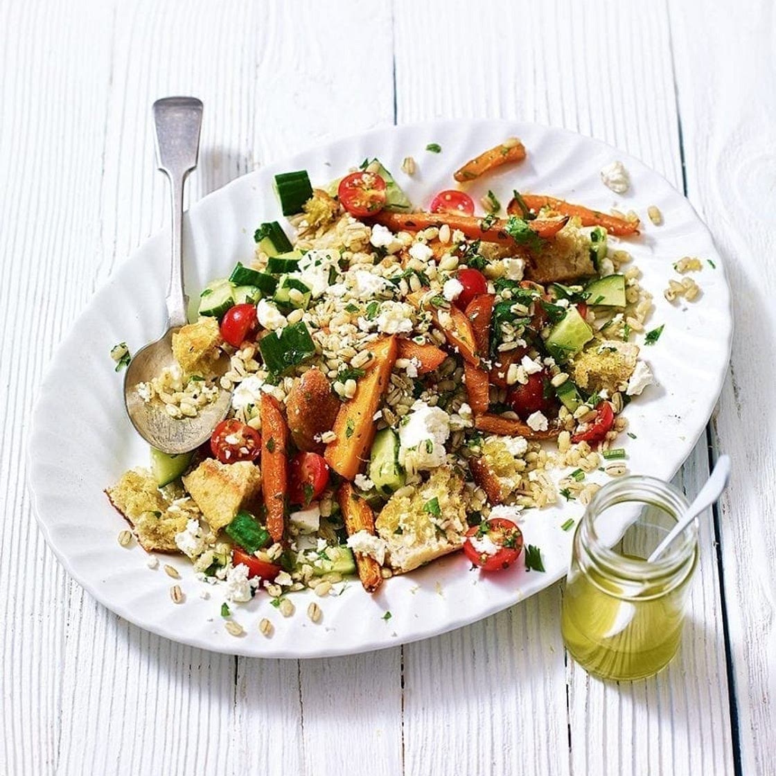 Pearl barley salad