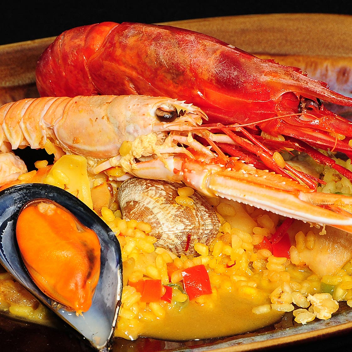 La paella de mi casa